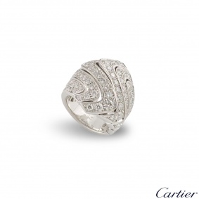 Cartier White Gold Diamond Dress Ring 2.47ct F+/VS+ Cartier White Gold Diamond Dress Ring 2.47ct F+/VS+